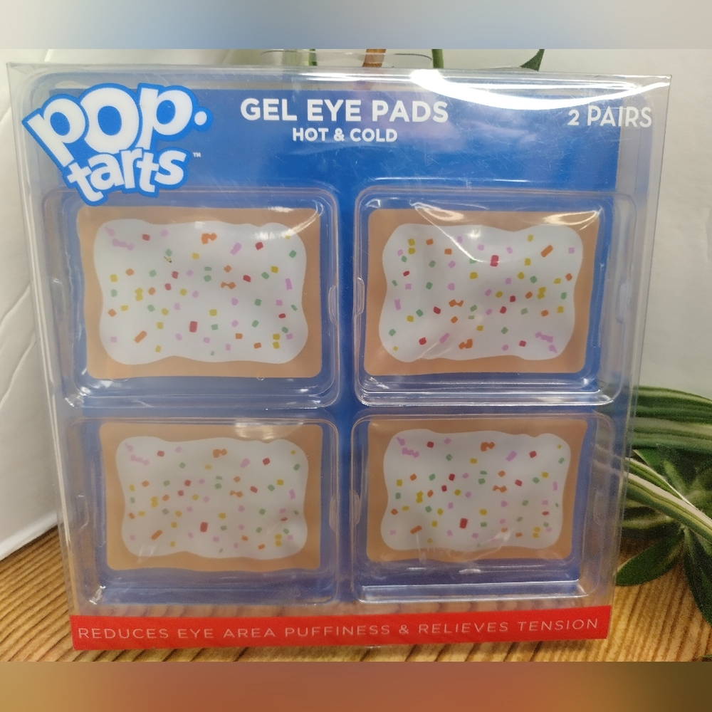 Pop Tart Gel Eye Pads Hot Or Cold 2 Pair